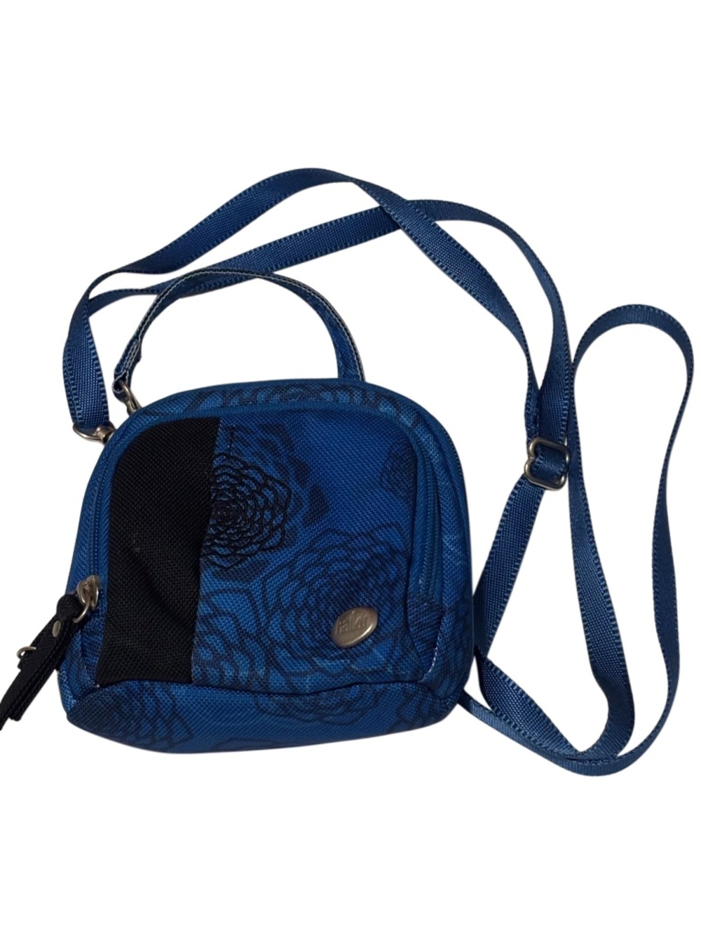 Haiku Revel Floral Mini Crossbody Bag in Blue